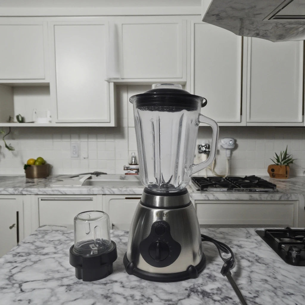 400W High Power 4000mAh Battery 2-in-1 Portable Blender Juicer and Food Processor with 3 Speed Settings for Household Use