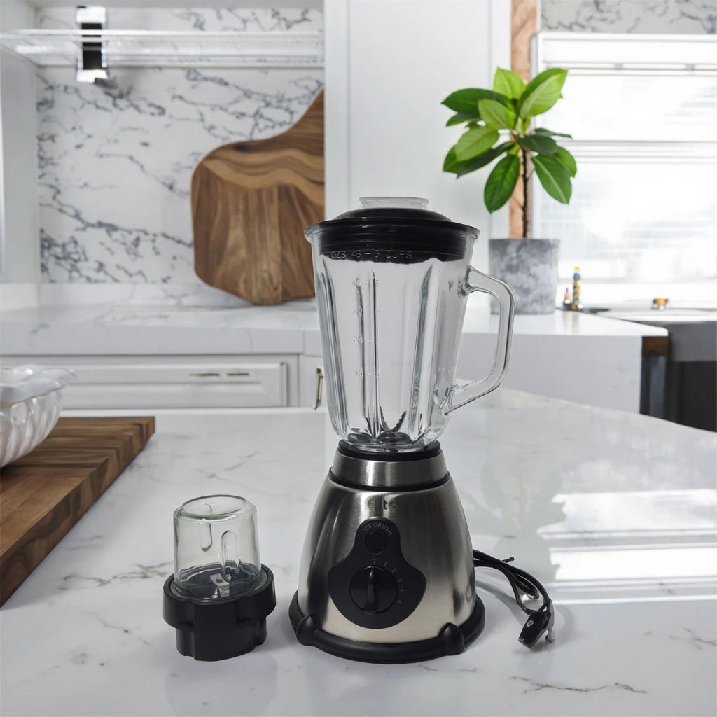 400W High Power 4000mAh Battery 2-in-1 Portable Blender Juicer and Food Processor with 3 Speed Settings for Household Use