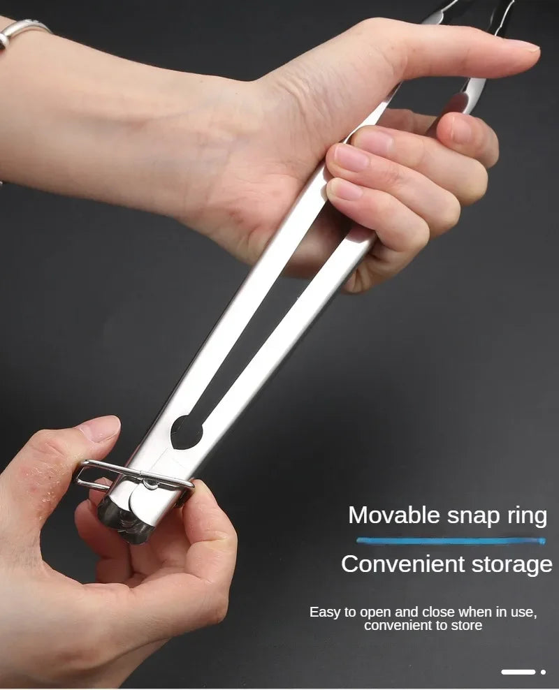 Meat Utensils for Kitchen Salad Kitchens Accessories Cookware Home Cap Tool Clip Tongs Ice Cubes BBQ Bone Accessory Baking Tools