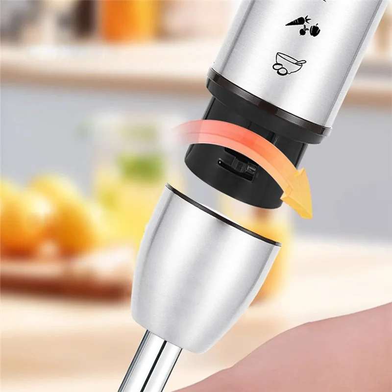 A52Q-Multi-Speed Electric Food Processor 1000W Immersion Hand Blender EU Plug For Kitchen Mixing Smoothies Soups