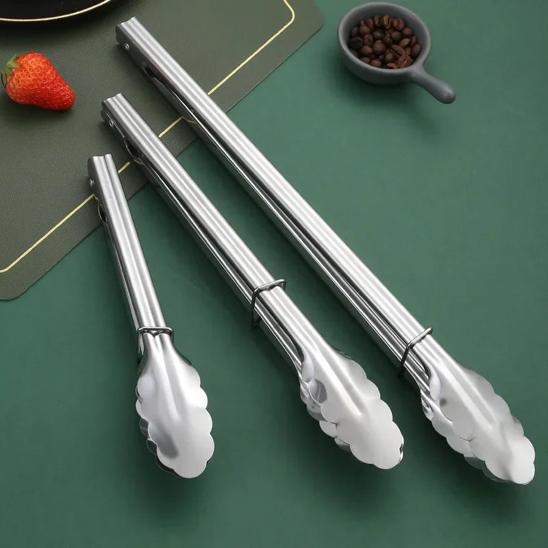 Meat Utensils for Kitchen Salad Kitchens Accessories Cookware Home Cap Tool Clip Tongs Ice Cubes BBQ Bone Accessory Baking Tools