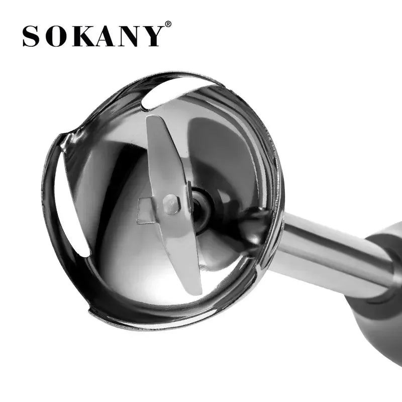 Immersion Blender Handheld  4 in 1, 1000W 5 Speed Electric Steel Mixer Stick Kitchen Gadget for Baby Food, Soup, Meat Mincing