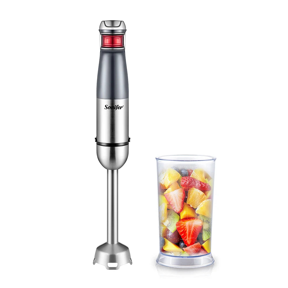 1000W Hand Blender Immersion Electric Food Mixer Ice Crushing Kitchen Vegetable Meat Grinder Chopper Fruit Stirring Sonifer